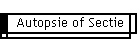 Autopsie of Sectie